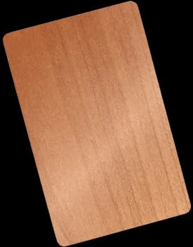 Wood Finish NFC Business Card